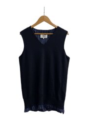画像：22aw/ニットベスト(薄手)/M/ウール/BLK/SI1HA0007