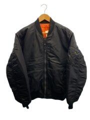 画像：フライトジャケット/L/ナイロン/BLK/2000-401