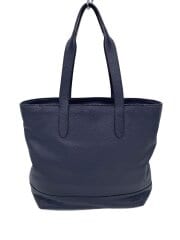 画像：トートバッグ/レザー/NVY/無地/2139-89933