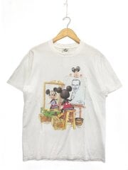 画像：ディズニーヴィンテージ/Tシャツ/--/コットン/WHT/無地/ノーマンロックウェル/90s