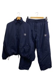 画像：24AW/NYLON TRACK JACKET & TROUSERS/セットアップ/NVY/UMB-0101/0601