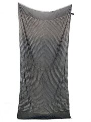 画像：スカーフ/シルク/BLK/ドット/レディース