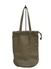 画像：トートバッグ/レザー/BRW/無地