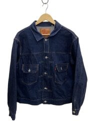 画像：507XX/1953年モデル/2nd復刻/日本製/Gジャン/46/デニム/IDG/無地