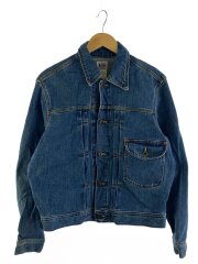 画像：Gジャン/M/デニム/IDG/無地/0401