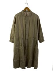 画像：長袖ワンピース/--/リネン/BEG