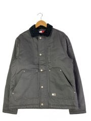 画像：ジャケット/S/ポリエステル/GRY/無地/DM0DM22047