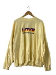 画像：長袖Tシャツ/FREE/コットン/YLW//