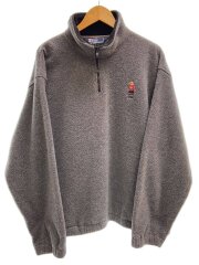 画像：フリースジャケット/--/ポリエステル/GRY/POLO SPORT/ポロベア
