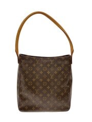 画像：ルーピングGM_モノグラム・キャンバス/PVC/BRW