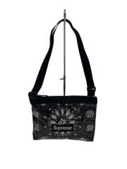 画像：21SS/Bandana Tarp Side Bag/ショルダーバッグ/ポリエステル/ブラック/ペーズリー