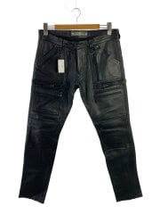 画像：ボトム/--/牛革/BLK