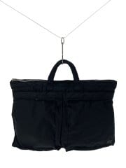 画像：ブリーフケース/ナイロン/BLK/無地