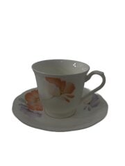 画像：カップ&ソーサー/6点セット/WHT