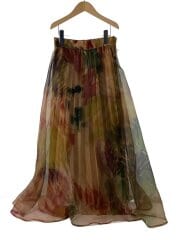 画像：スカート/S/ポリエステル/マルチカラー/総柄/02120940400