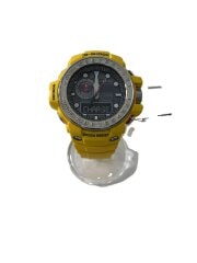 画像：ソーラー腕時計・G-SHOCK/デジアナ/ラバー/BLK/YLW