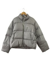 画像：ダウンジャケット/L/ポリエステル/GRY/無地/JAVD02-F1