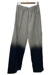 画像：GRADIENT WASHED DECONSTRUCTION SWEATPANTS/L/BEG/コットン