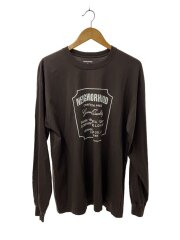 画像：NH.TEE LS-8/BRW長袖Tシャツ/L/コットン/BRW