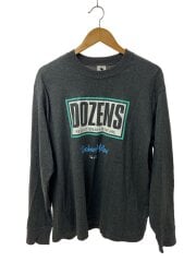 画像：FRAME DOZENS L/STEE長袖Tシャツ/L/コットン/GRY/26RTC-0302