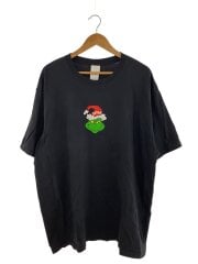 画像：Tシャツ/XXL/コットン/BLK/無地
