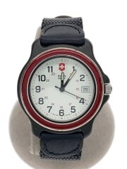 画像：クォーツ腕時計/アナログ/--/WHT/BLK