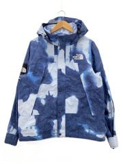 画像：21AW/Bleached Denim Print Mountain Jacket/M/BLU/総柄/NP5210