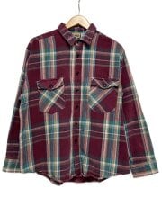 画像：長袖シャツ/XL/コットン/BRD/チェック