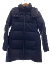 画像：ダウンジャケット/M/ポリエステル/NVY/無地/DAWMGK42U