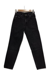 画像：90s/USA製/後染め/ボタン裏532/30×32/デニム/BLK/無地/550-0260