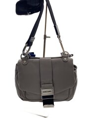 画像：2wayショルダーバッグ/レザー/GRY⑪