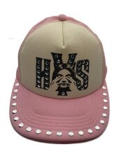 画像：24SS/メッシュキャップ/FREE/ポリエステル/PNK/レディース/01241QH02