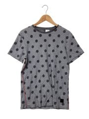 画像：Tシャツ/--/コットン/GRY/ドット//