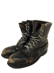 画像：コンバットブーツ/US6.5/BLK/レザー