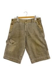 画像：90s/ショートパンツ/33/コットン/KHK/無地