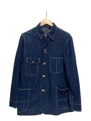 画像：推定40～50s/ストア系/タグ欠損/カバーオール/--/デニム/IDG/無地