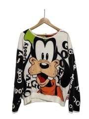 画像：MICKEY INC/スウェット/90s/リバーシブル/グーフィー/--/マルチカラー/総柄