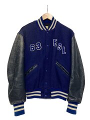 画像：USA製/American Pennant/70-80s/スタジャン/40/BLU
