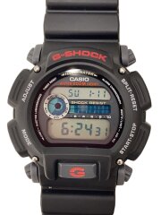 画像：クォーツ腕時計・G-SHOCK/デジタル/ラバー/BLK/BLK/SS