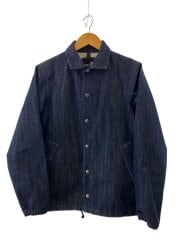画像：ウィンドストッパー デニムコーチジャケット/M/コットン/IDG