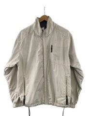 画像：リバーシブルナイロンジャケット/M/ポリエステル/GRY/無地