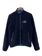 画像：白タグ復刻/フリースジャケット/リバーシブル/ポリエステル/NVY/無地/STY26925FA18