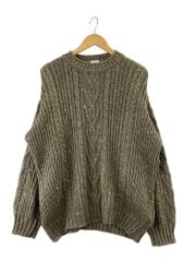 画像：イタリア製/シルク混/ネップ/ニット・セーター(厚手)/--/ウール/KHK//