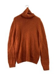 画像：キッドモヘア/ハイネック/ニット・セーター(厚手)/L/アクリル/ORN//