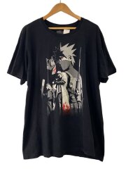 画像：00s/ナルト疾風伝/Tシャツ/XL/コットン/BLK