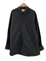 画像：25AW/Over Size/長袖シャツ/38/ポリエステル/BLK/S51DT0025