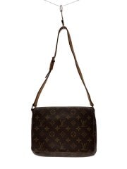 画像：ミュゼット・タンゴ_モノグラム・キャンバス_ショートショルダー/PVC/BRW