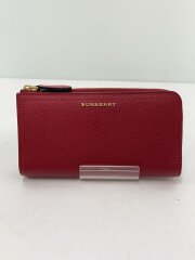 画像：長財布/--/RED/無地/レディース