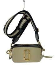 画像：スナップショット/ショルダーバッグ/レザー/BEG/金属塗装剥がれあり