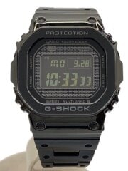 画像：ソーラー腕時計・G-SHOCK/デジタル/ステンレス/BLK/BLK/SS//